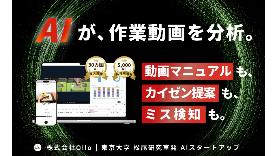 作業分析AI『Ollo Factory』