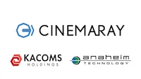 株式会社シネマレイ／カコムスホールディングス株式会社／株式会社アナハイム・テクノロジーの企業ロゴ