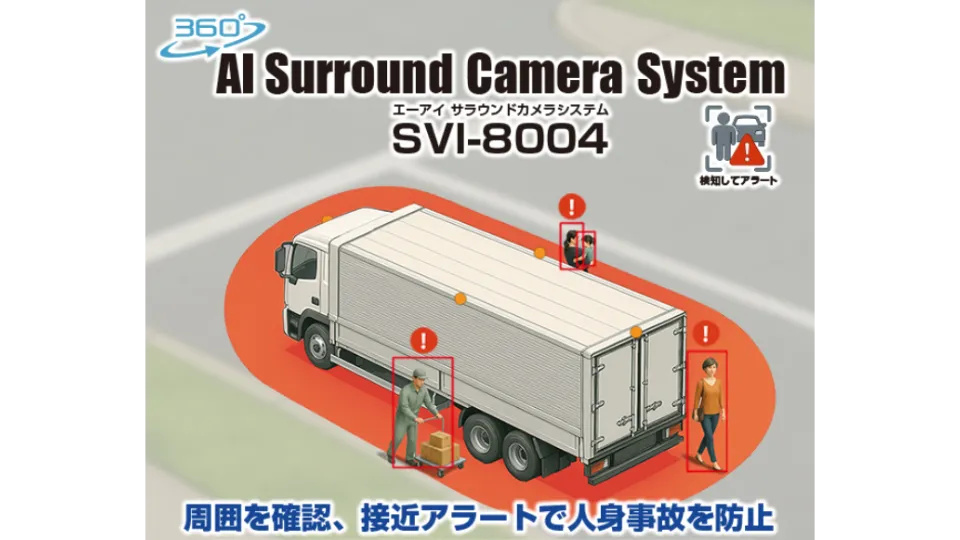 AIサラウンドカメラシステム SVI-8004